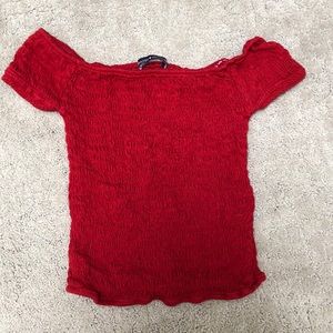 brandy melville off the shoulder top